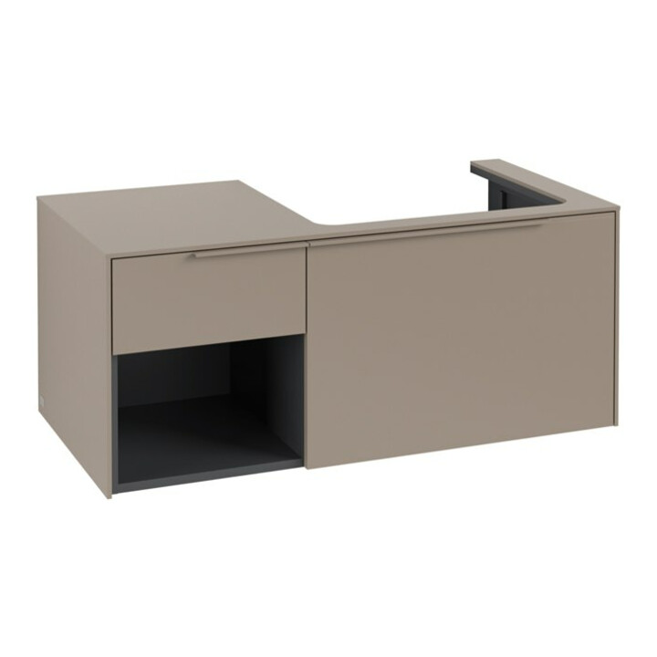 V&B Beck. Meuble sous-vasque Subway 3.0 100,1x42,25x51,6cm, o LE/Gr monochr, Tau