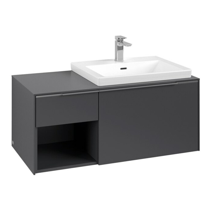 V&B Beck. re Subway 3.0 Meuble sous lavabo 100,1x42,25x51,6cm, o LE/Gr AL g, graph.