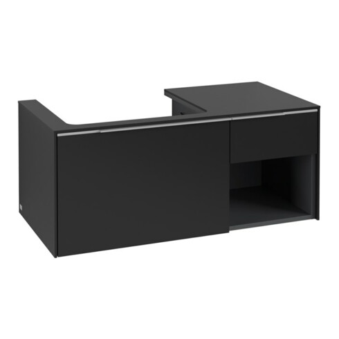 V&B Beck Sous-meuble lavabo gauche Subway 3.0 100,1x42,25x51,6cm, blanc mat