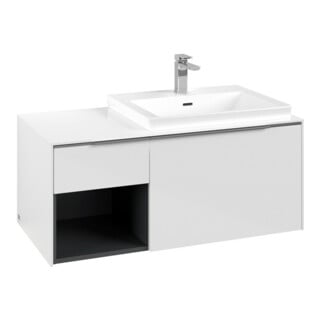 V&B Beck. sous-meuble lavabo Subway 3.0 100,1x42,25x51,6cm, m LE/Gr AL g, Bri w
