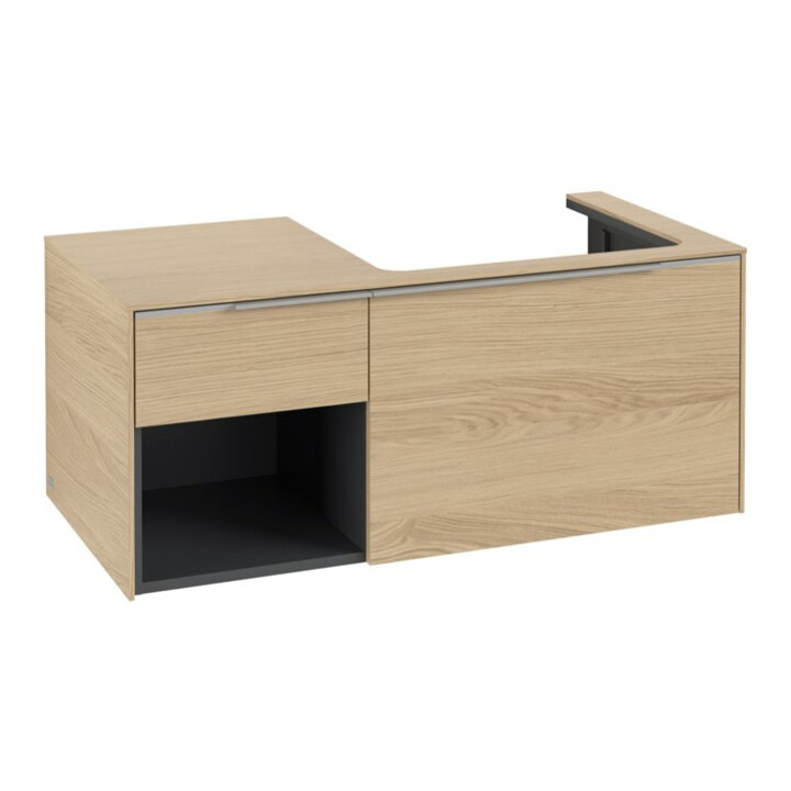 V&B Beck. sous-meuble lavabo Subway 3.0 100,1x42,25x51,6cm, m LE/Gr AL g, No Oa