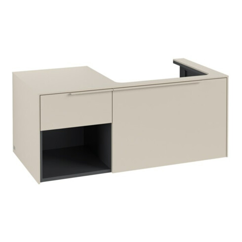 V&B Beck. sous-meuble lavabo Subway 3.0 100,1x42,25x51,6cm, o LE/Gr mon., env. Gr