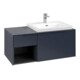 V&B Beck. sous-meuble lavabo Subway 3.0 100,1x42,25x51,6cm, o LE/Gr mon., Mar b-3