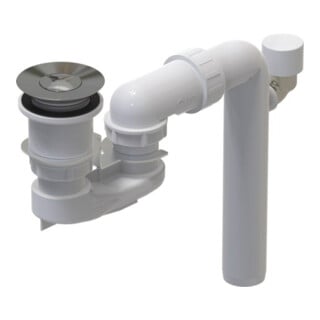 V&B berlauf-/Ablaufdeckel 71 Oberon 2.0 stone white, für Wanne