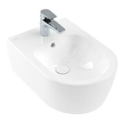 V&B Bidet mural AVENTO 37x53 cm, 1 trou de robinet, avec trop-plein, blanc-1