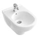 V&B Bidet mural O.Novo 36x56 cm, 1 robinet, trop-plein, blanc C-plus-1