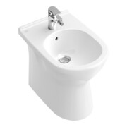 V&B Bidet sur pied O.NOVO 36x56 cm, 1 trou robinet, trop-plein, blanc