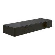 V&B Brause-Thermostat Infinity Showers 210x150x495mm, eck., Wandmont., ma black