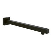 V&B Brausearm Universal Showers carré, montage mural, noir mat