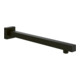 V&B Brausearm Universal Showers eckig, Wandmontage, matt black-1