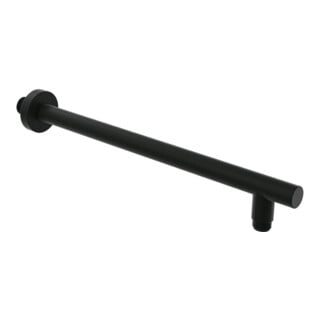 V&B Brausearm Universal Showers rond, montage mural, noir mat