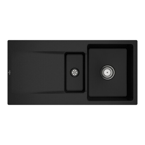 V&B bündige Spüle Siluet 60 R Flat m Abl.garn, Handbetätigung, chromite