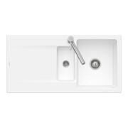 V&B bündige Spüle Siluet 60 R Flat Spülbecken, ivory