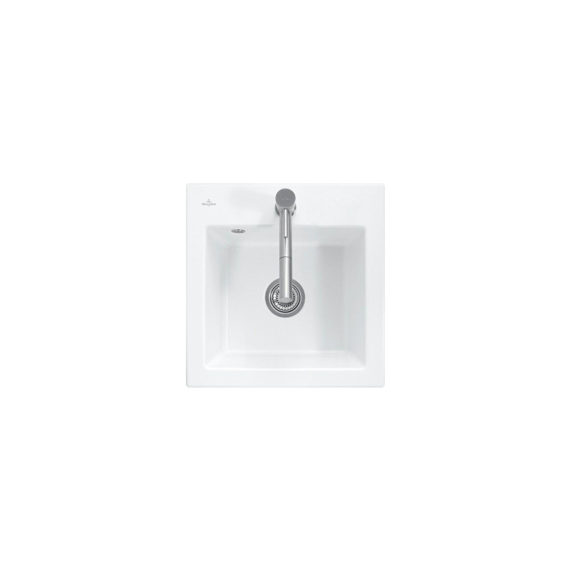 V&B bündige Spüle Subway 50 S Flat Spülbecken, fossil ; Villeroy & Boch
