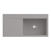 V&B bündige Spüle Subway Style 60 Flat re, m Abl.garn, Hand., fossil C-plus