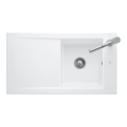 V&B bündige Spüle Timeline 50 Flat Spülbecken, stone white