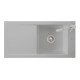 V&B bündige Spüle Timeline 60 Flat Spülbecken, stone white-1