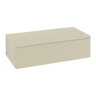 V&B Buffet avec structure de façade Antao 100x26,8x50 cm, laque WBP, si Gr m Lac