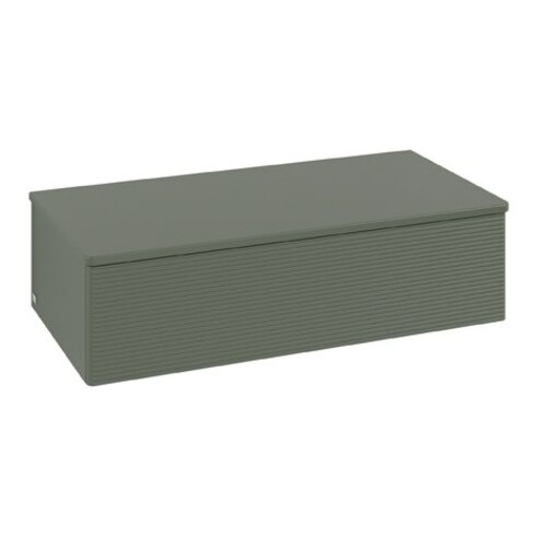 V&B Buffet avec structure de façade Antao 100x26,8x50 cm, WBP chêne, lea gre. m Lac
