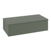 V&B Buffet avec structure de façade Antao 100x26,8x50 cm, WBP chêne, lea gre. m Lac