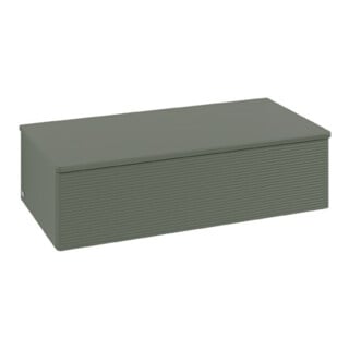 V&B Buffet avec structure de façade Antao 100x26,8x50cm, WBP botti., le gre. m Lac