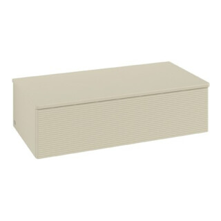 V&B Buffet avec structure de façade Antao 100x26,8x50cm, WBP botti., si Gr m Lac