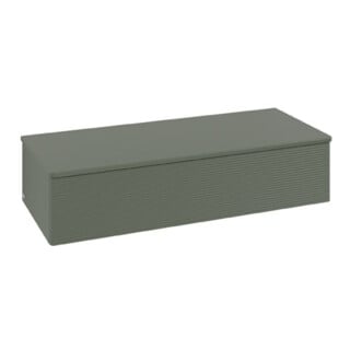 V&B Buffet avec structure de façade Antao 120x26,8x50 cm, laque WBP, lea gre. m Lac