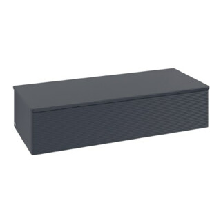 V&B Buffet avec structure de façade Antao 120x26,8x50cm, WBP chêne hon. Oa, md bl. m Lac