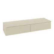 V&B Buffet avec structure de façade Antao 160x26,8x50 cm, laque WBP, si Gr m Lac