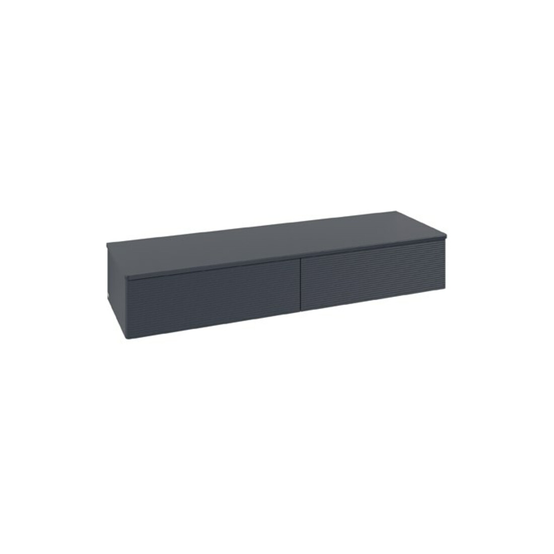 V&B Buffet avec structure de façade Antao 160x26,8x50cm, WBP botti., md bl. m Lac