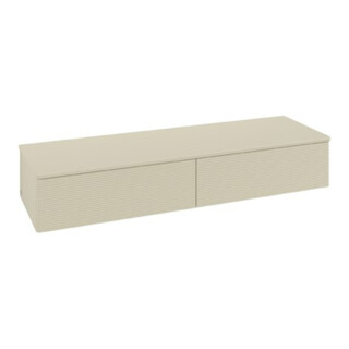 V&B Buffet avec structure de façade Antao 160x26,8x50cm, WBP chêne hon. Oa, si Gr m Lac