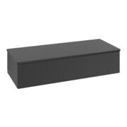 V&B Buffet avec structure frontale Antao 120x26,8x50cm, couleur WBP Lac, bleu m Lac