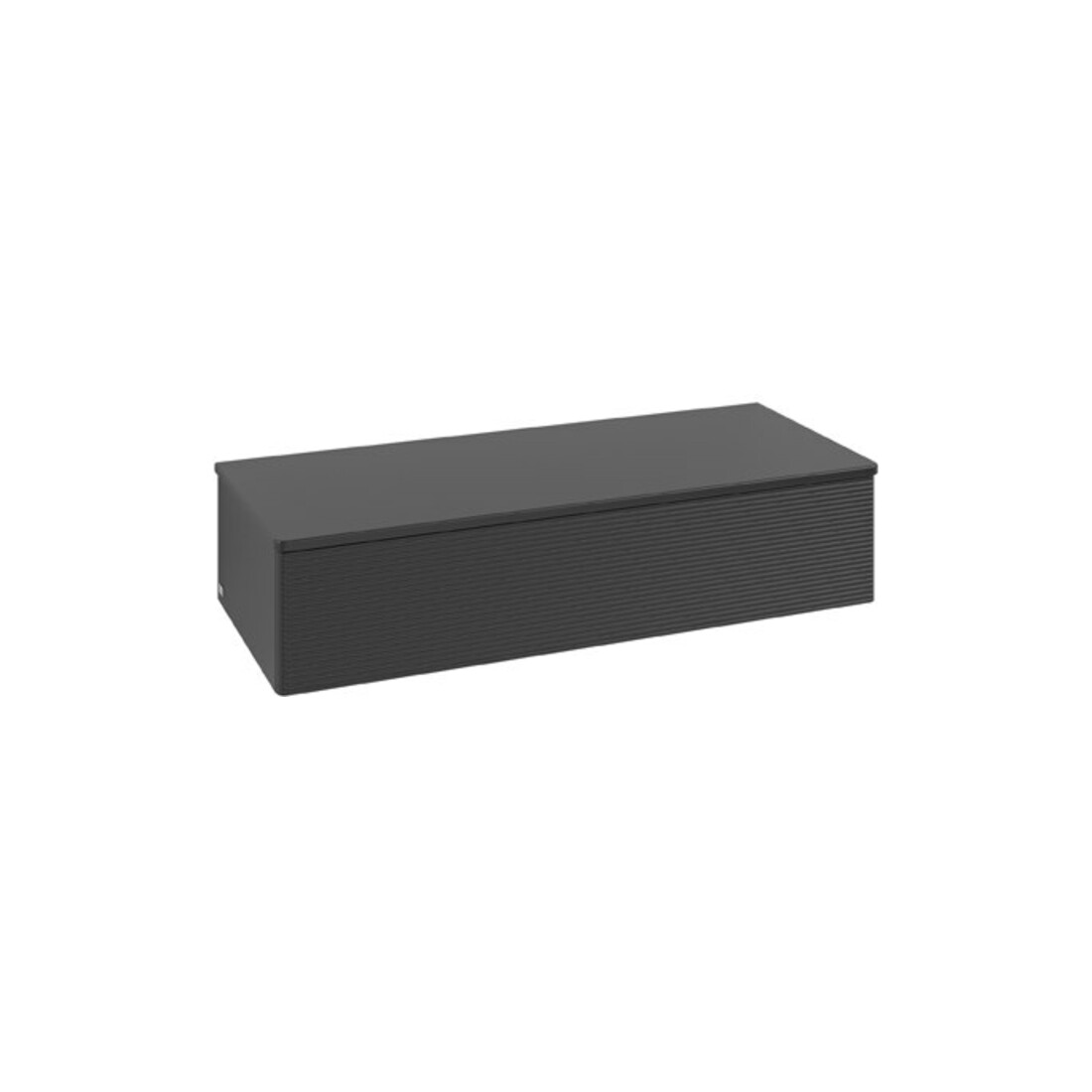 V&B Buffet avec structure frontale Antao 120x26,8x50cm, couleur WBP Lac, bleu m Lac