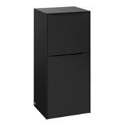 V&B Buffet latéral Subway 3.0 40x86x36,2 cm, porte droite/grise, bleu volcan