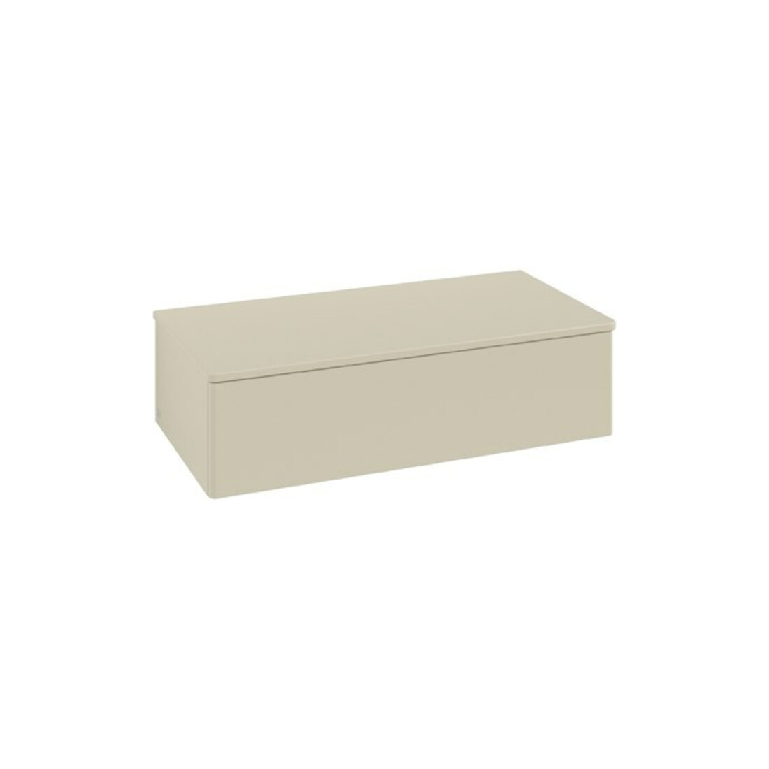 V&B Buffet sans structure de façade Antao 100x26,8x50cm, laque WBP, si Gr m Lac