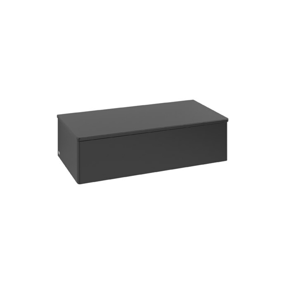 V&B Buffet sans structure de façade Antao 100x26,8x50cm, WBP hon. Oa, bleu m Lac