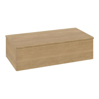 V&B Buffet sans structure de façade Antao 100x26,8x50cm, WBP hon. Oa, hon. Oa