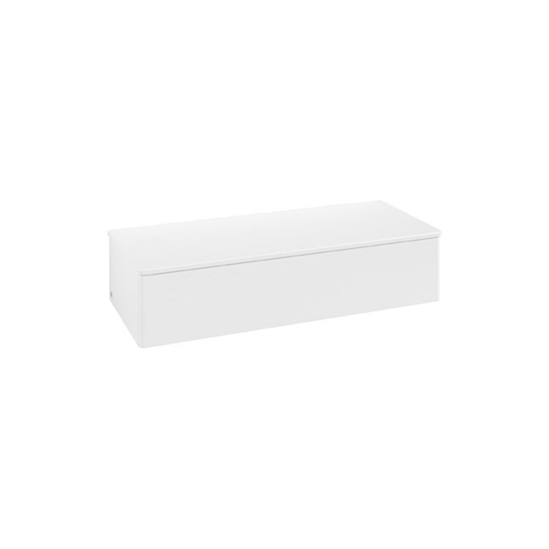 V&B Buffet sans structure de façade Antao 120x26,8x50 cm, couleur WBP Lac, blanc avec Lac