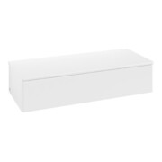 V&B Buffet sans structure de façade Antao 120x26,8x50cm, WBP botti., blanc mat Lac