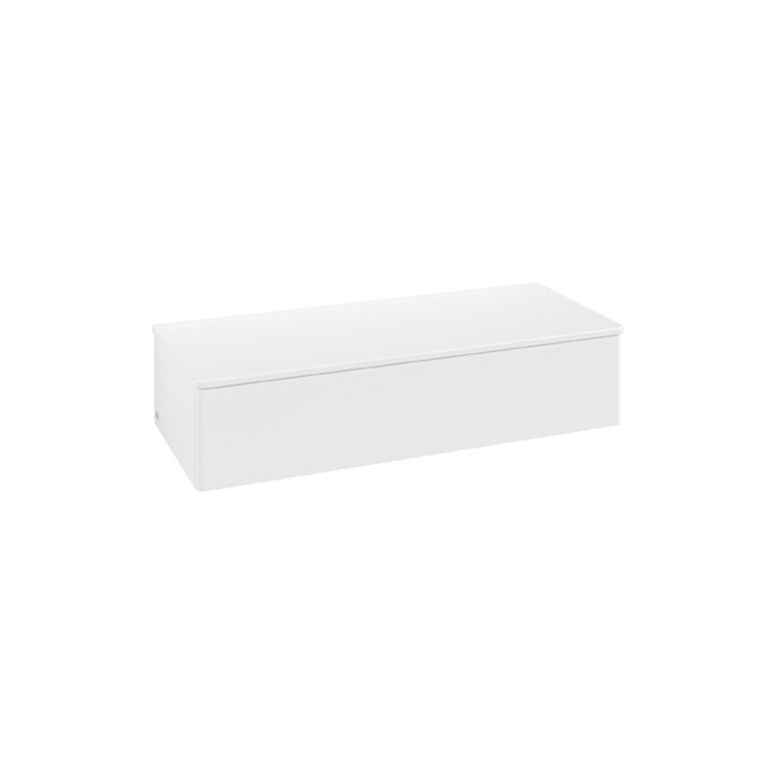V&B Buffet sans structure de façade Antao 120x26,8x50cm, WBP chêne w., blanc m Lac