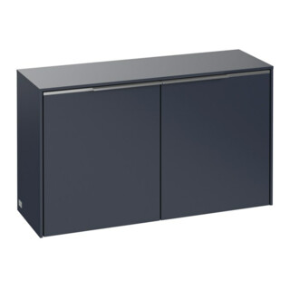V&B Buffet Subway 3.0 72,8x42,3x25,6cm, alu brillant, bleu marine