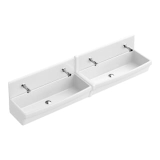V&B C-plus Deckleiste O.NOVO courte, blanche