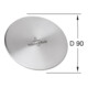 V&B Cache-vanne Profi 115x115mm, acier inox massif-1