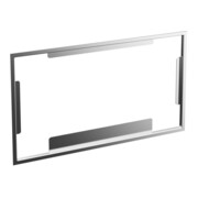 V&B Cadre de distance ViConnect 26,5x15,7x0,07cm, surface plane, acier inoxydable