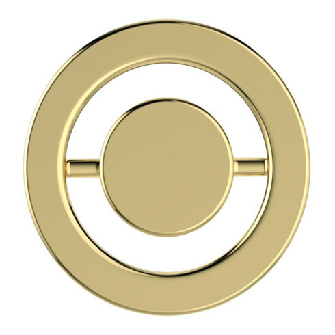V&B Capuchon de recouvrement Profi 40x40mm, pour trop-plein, Or