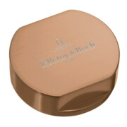 V&B Capuchon rond, pour poignée simple, acier inoxydable, bronze