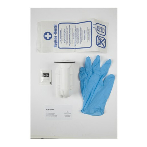 V&B Cartouche siphon Vichange 1 pc, avec 1 gant, 1 sac poubelle