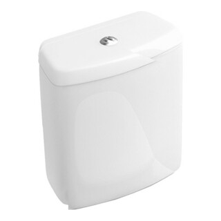 V&B Citerne O.NOVO 35,5x68cm, avec bouton double chasse, blanc C-plus