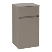 V&B Collaro Armoire latérale 40,4x74,8x34,9 cm, raccord droite, graphite