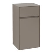 V&B Collaro Armoire latérale 40,4x74,8x34,9cm, côté raccord, bleu marine